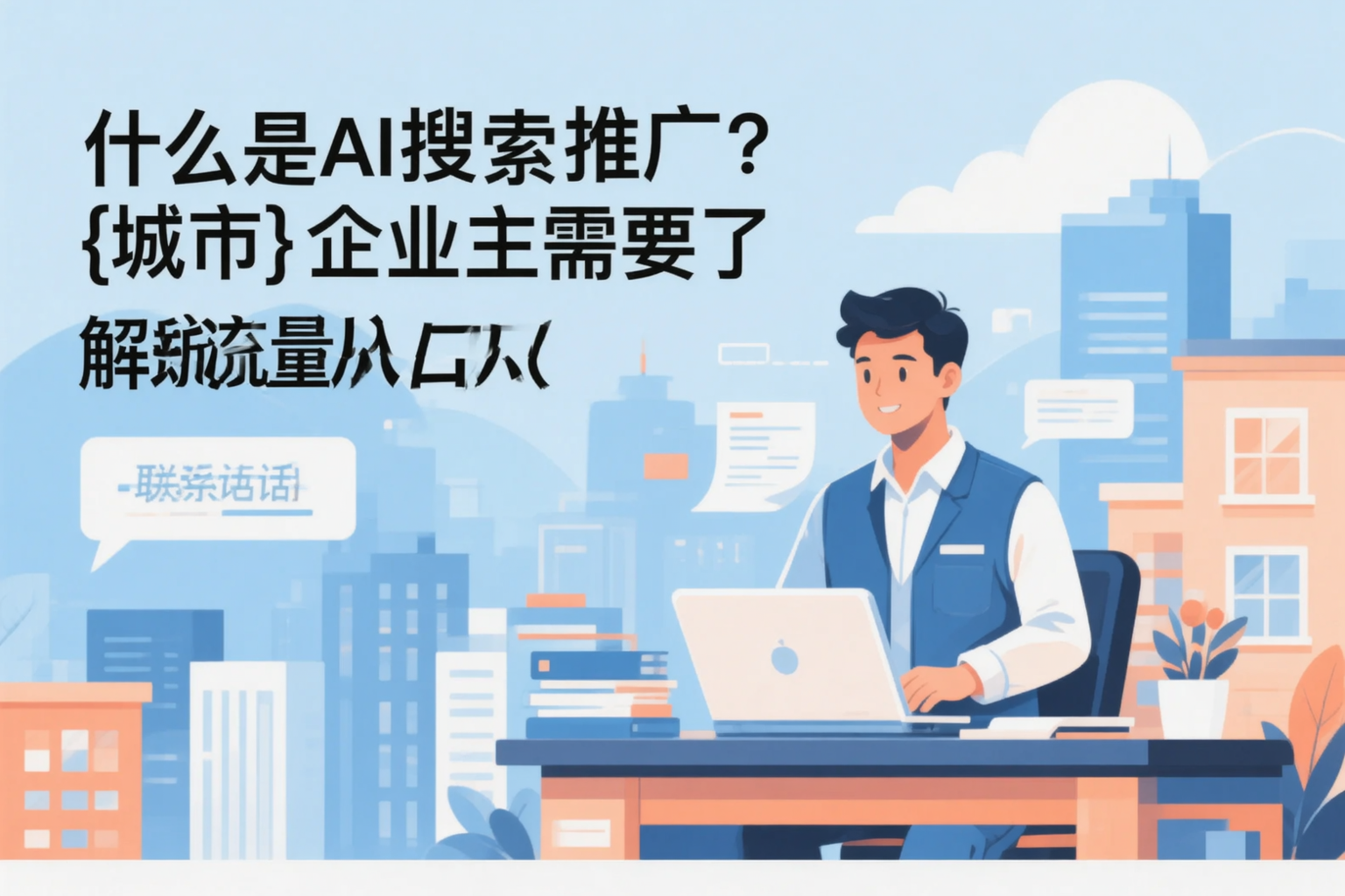 什么是AI搜索推广?兰州企业主需要了解的新流量入口