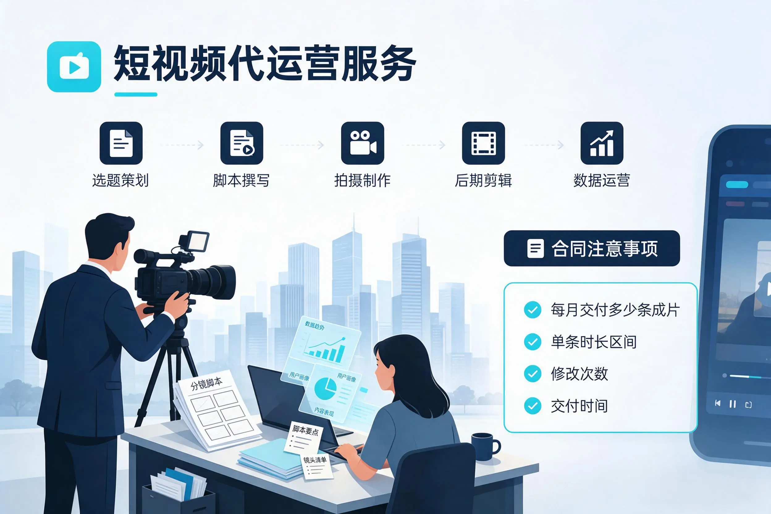 短视频代运营包含哪些服务？兰州企业常见问题科普